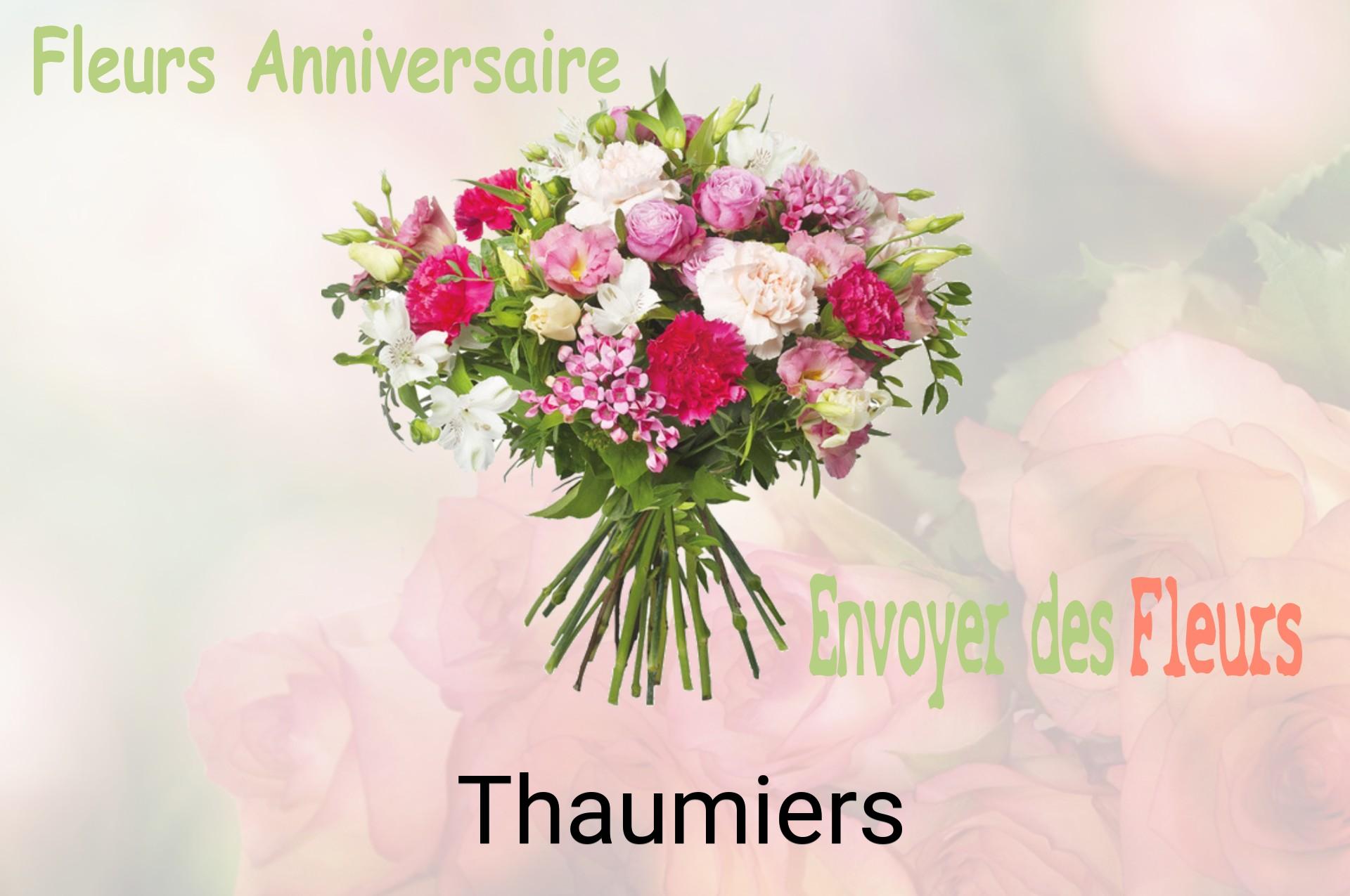 Bouquet de fleurs d’anniversaire livré à Thaumiers